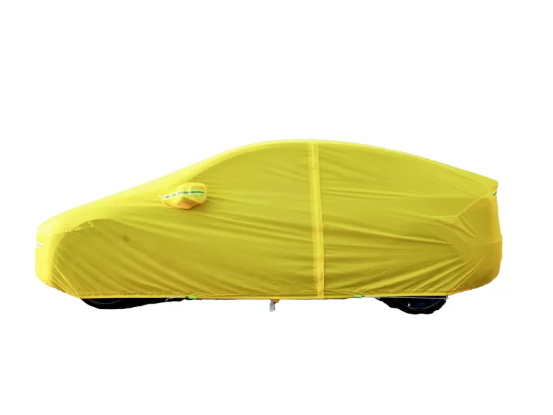 Yellow Light Full Coverage Car Cover